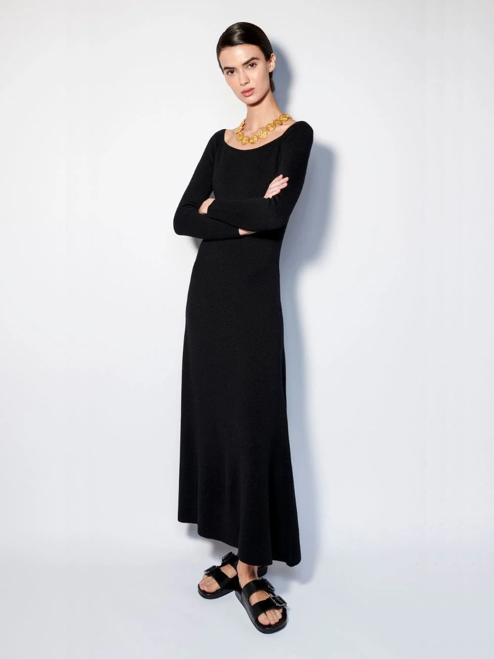 Merino Wool Long Dress