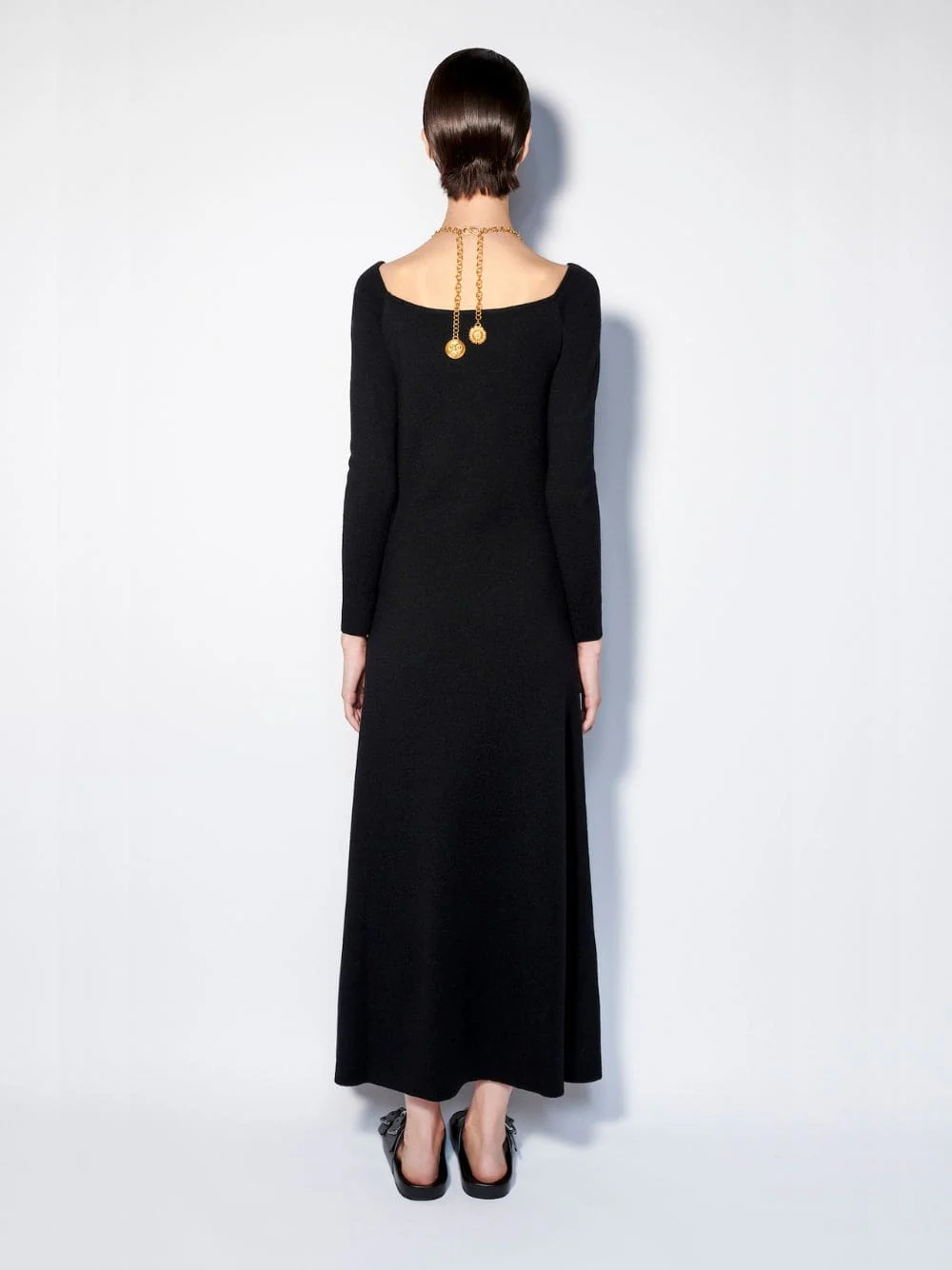 Merino Wool Long Dress - Image 2