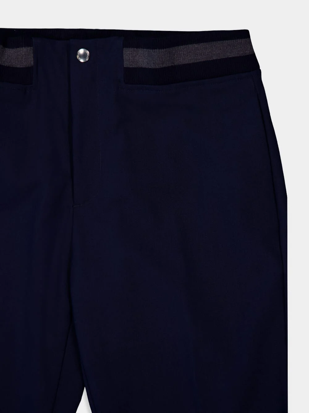 Mid-Rise Stripe-Detail Trousers - Image 6