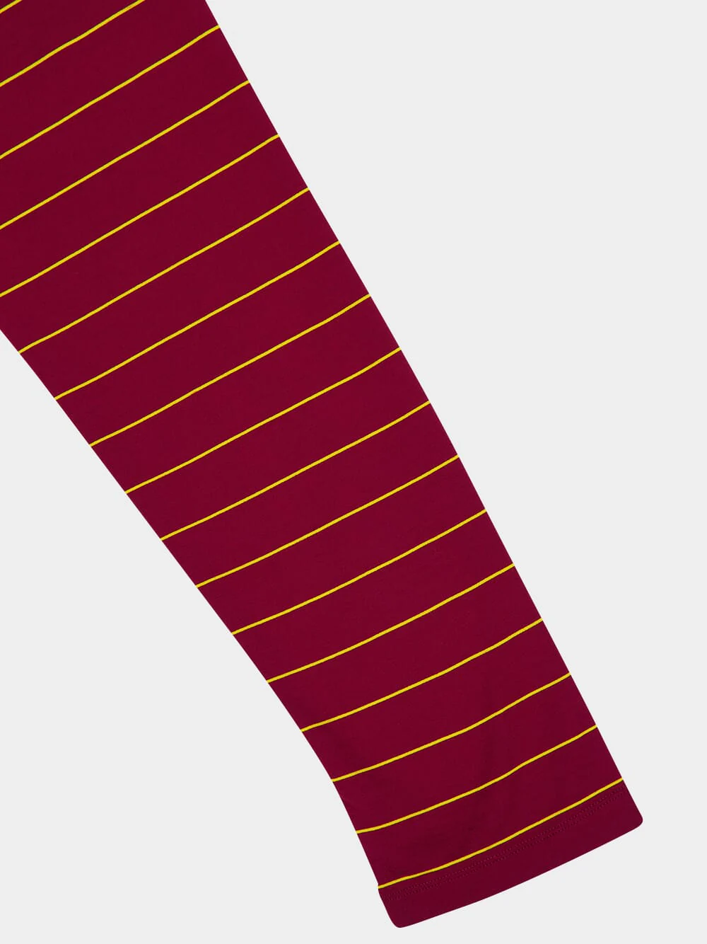 Amaranth Striped Cotton T-Shirt - Image 4