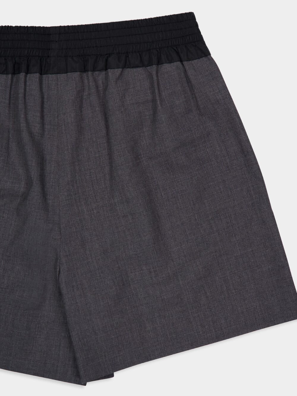 Ardesia Grey Superfine Wool Shorts - Image 4