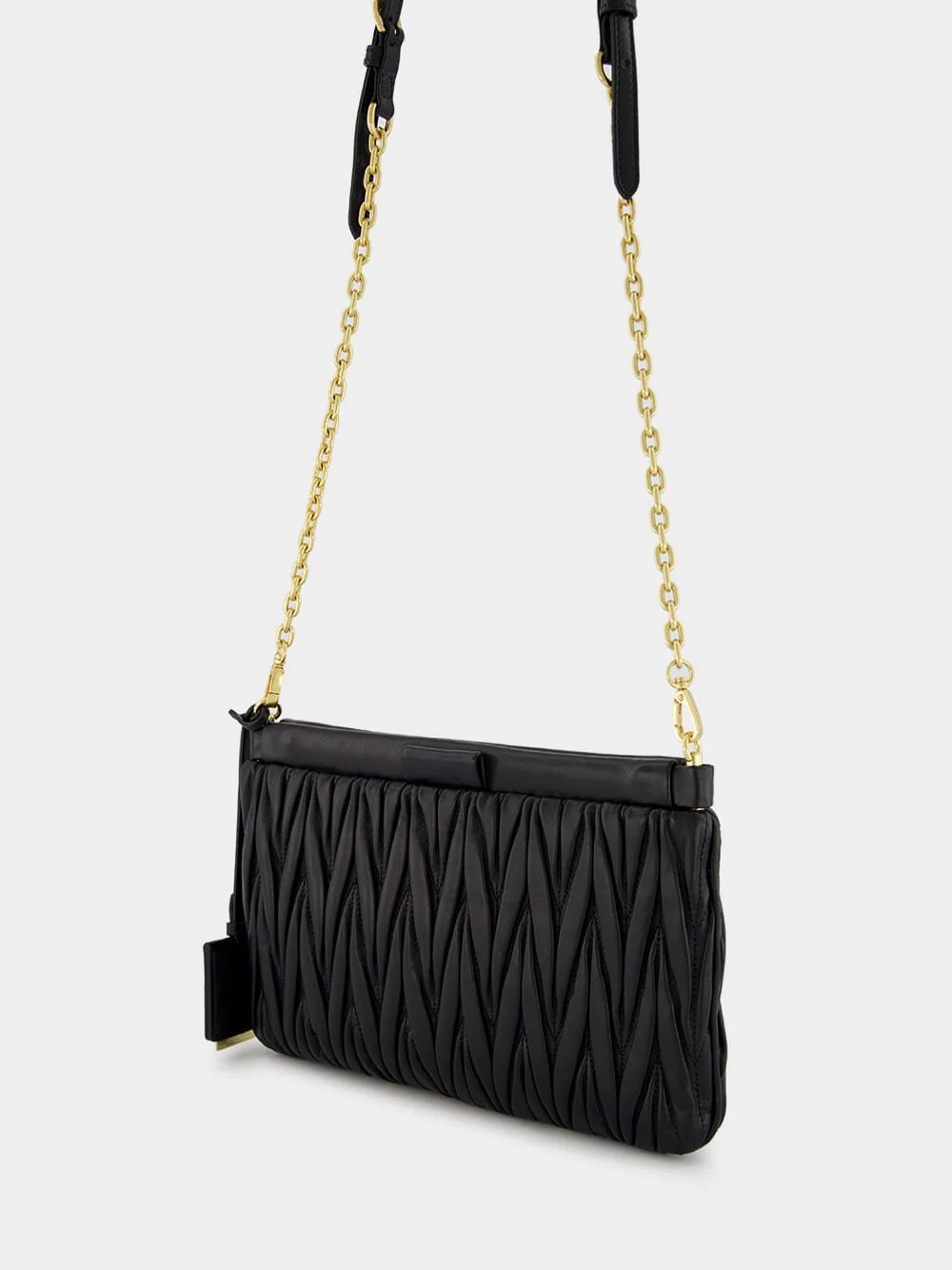 Matelassé Leather Crossbody Bag - Image 4