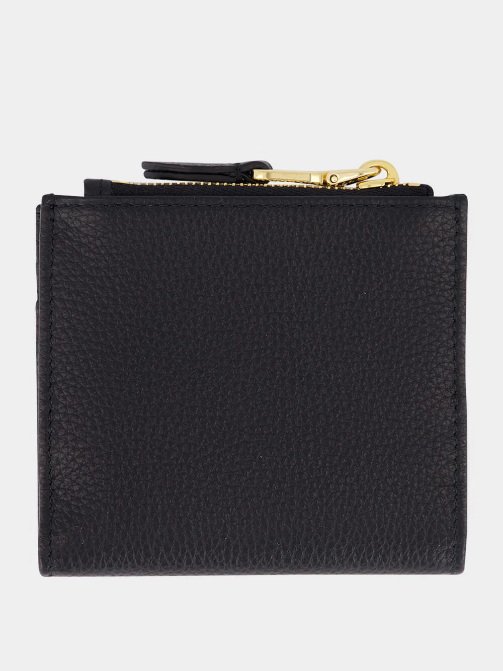 Black Small Leather Wallet - Image 2