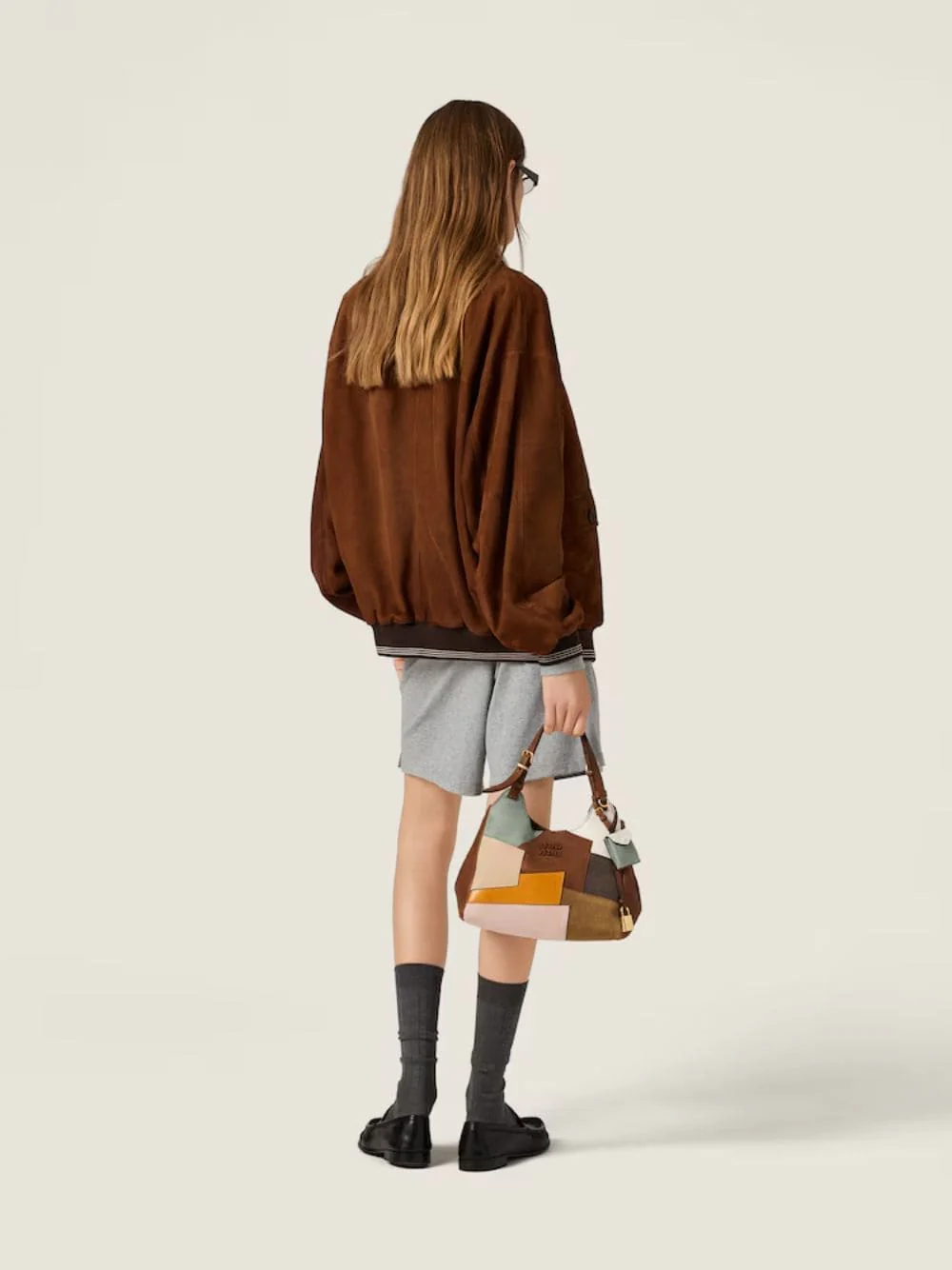 Brandy Suede Blouson Jacket - Image 3