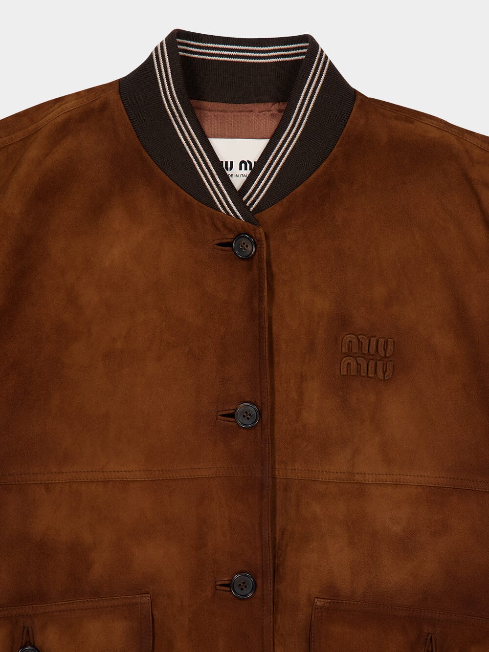 Brandy Suede Blouson Jacket - Image 5