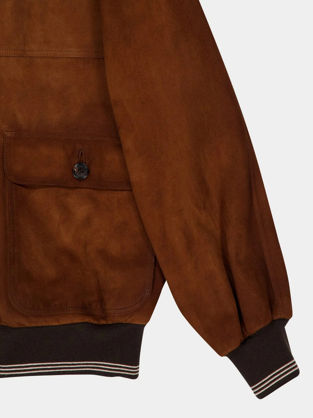Brandy Suede Blouson Jacket - Image 6