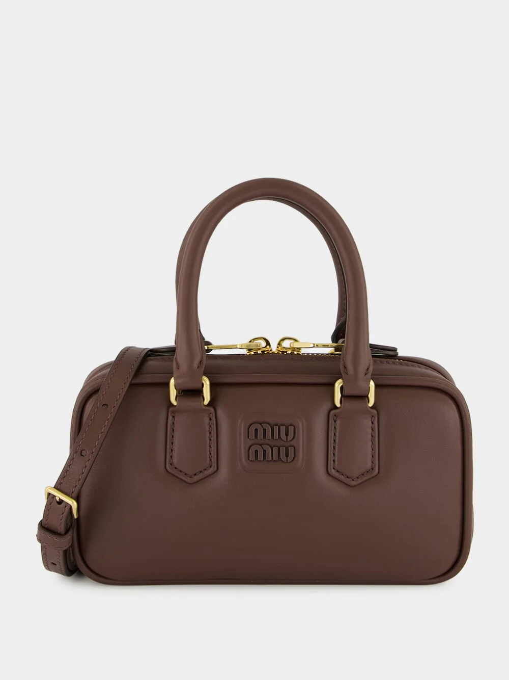 Briarwood Brown Arcadie Leather Mini Bag