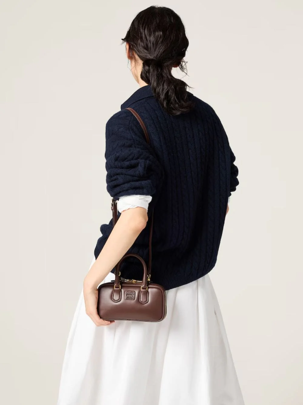 Briarwood Brown Arcadie Leather Mini Bag - Image 4