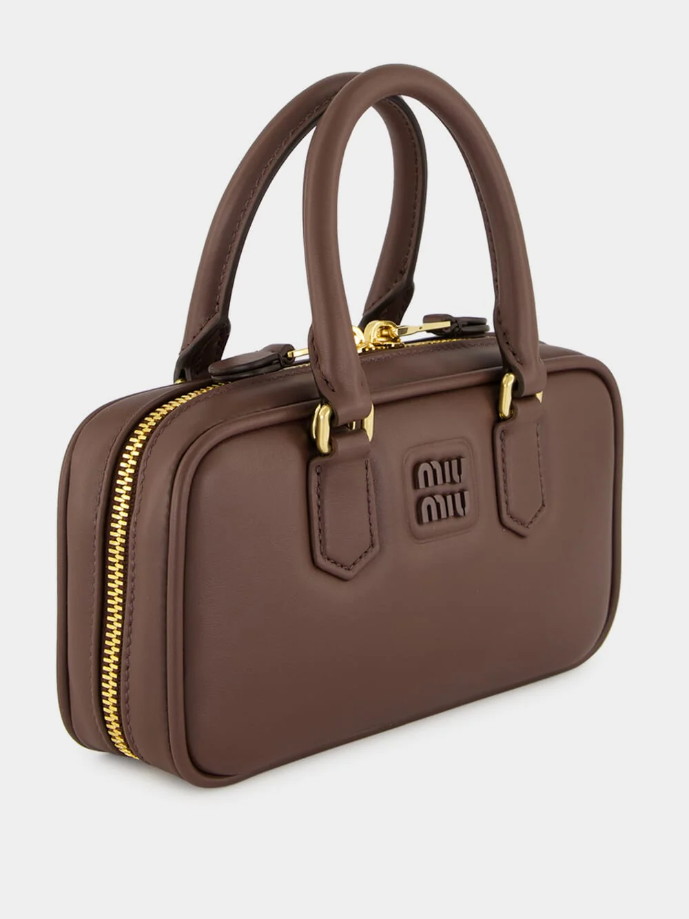 Briarwood Brown Arcadie Leather Mini Bag - Image 5