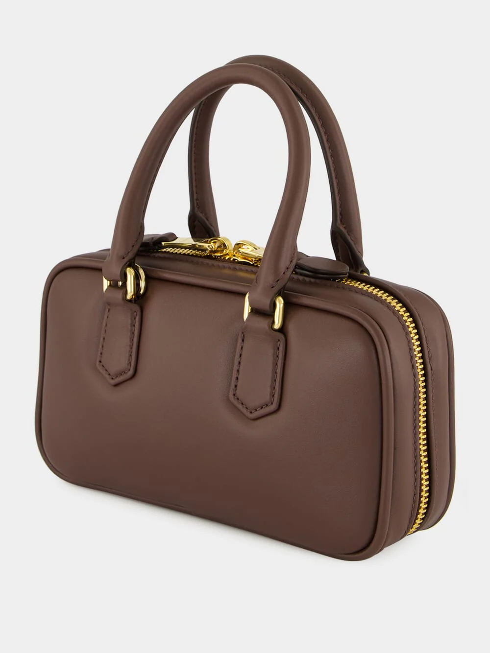 Briarwood Brown Arcadie Leather Mini Bag - Image 7