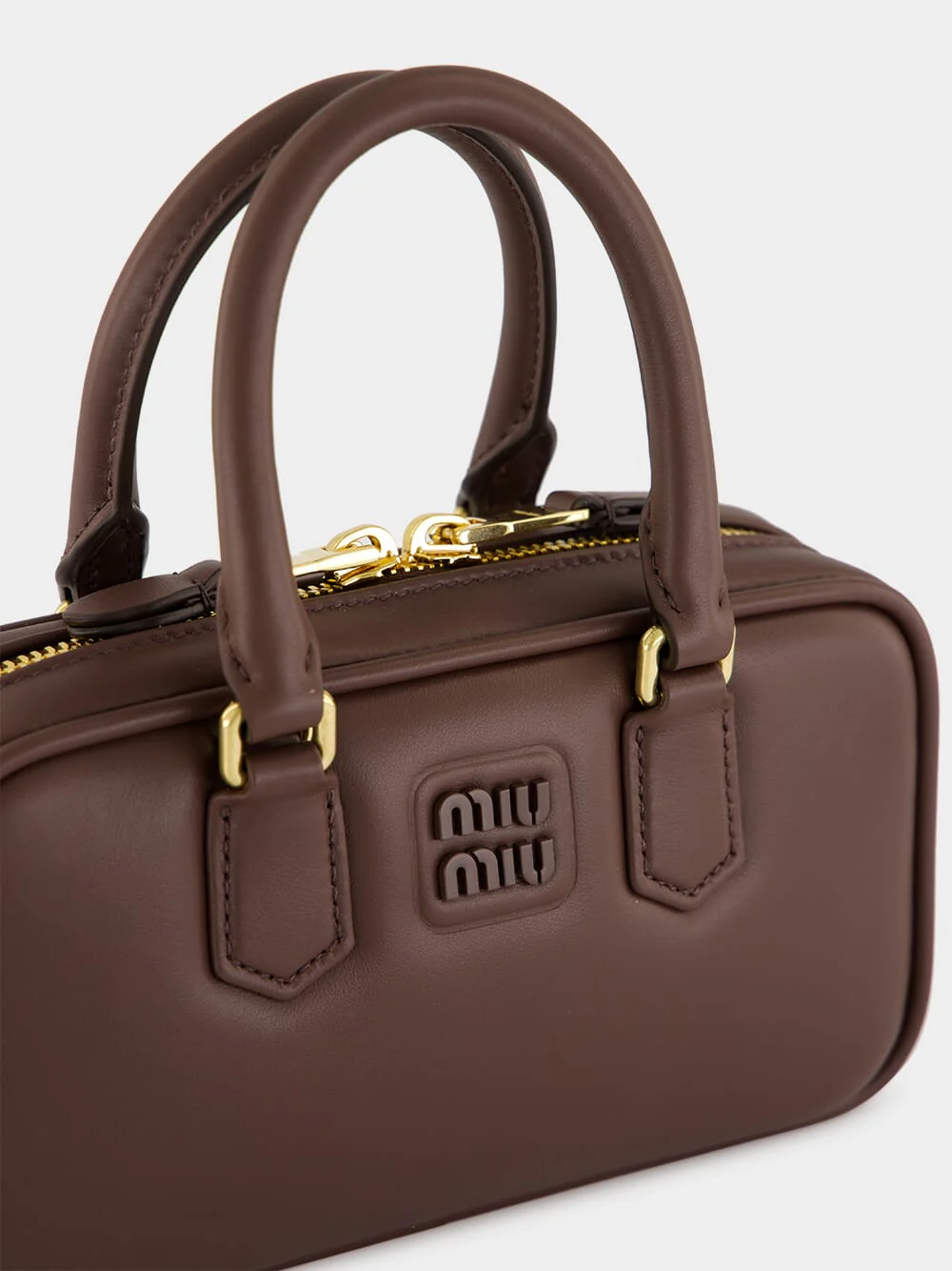 Briarwood Brown Arcadie Leather Mini Bag - Image 9