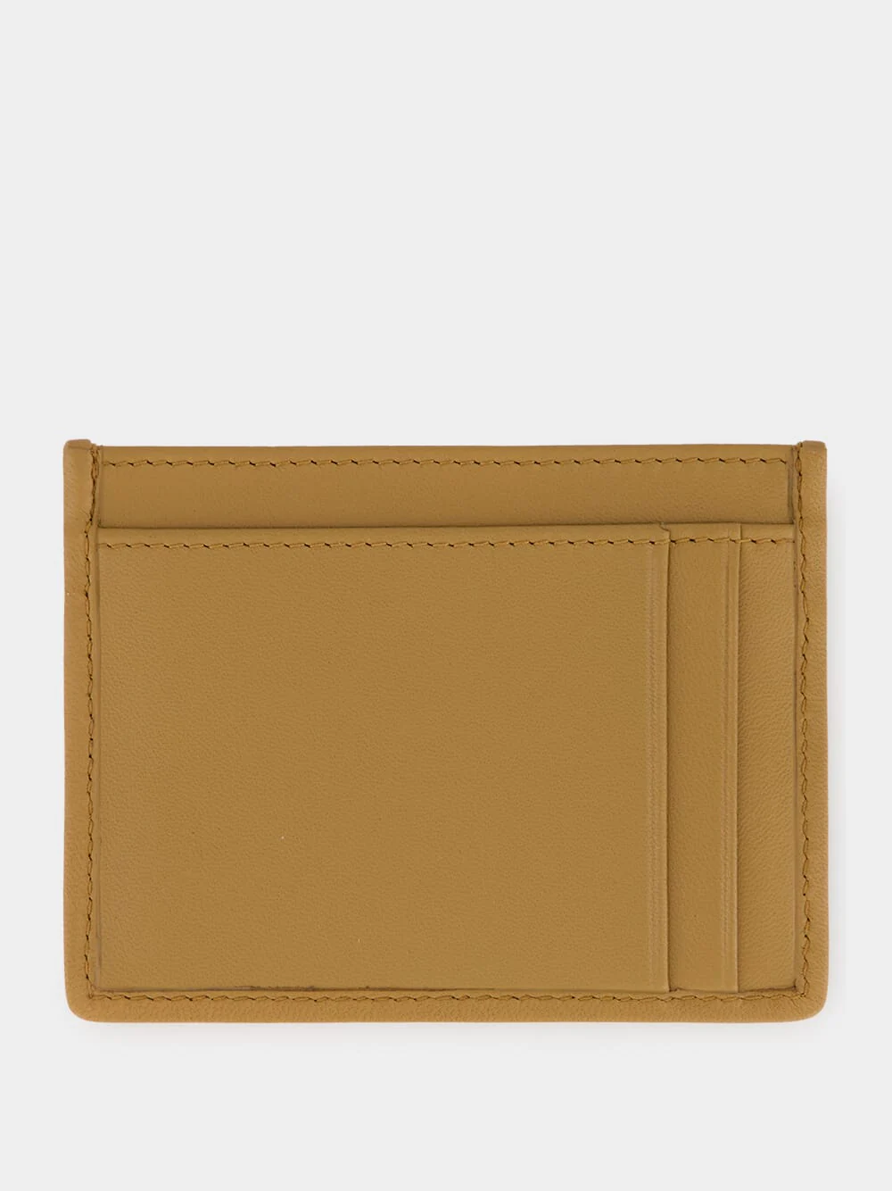 Caramel Matelassé Nappa Leather Card Holder - Image 2