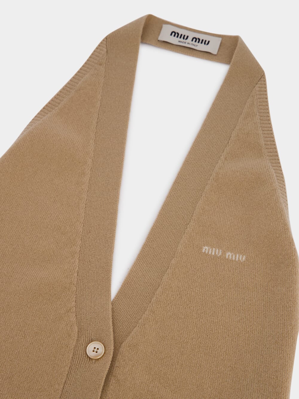 Cashmere Knit Vest - Image 5