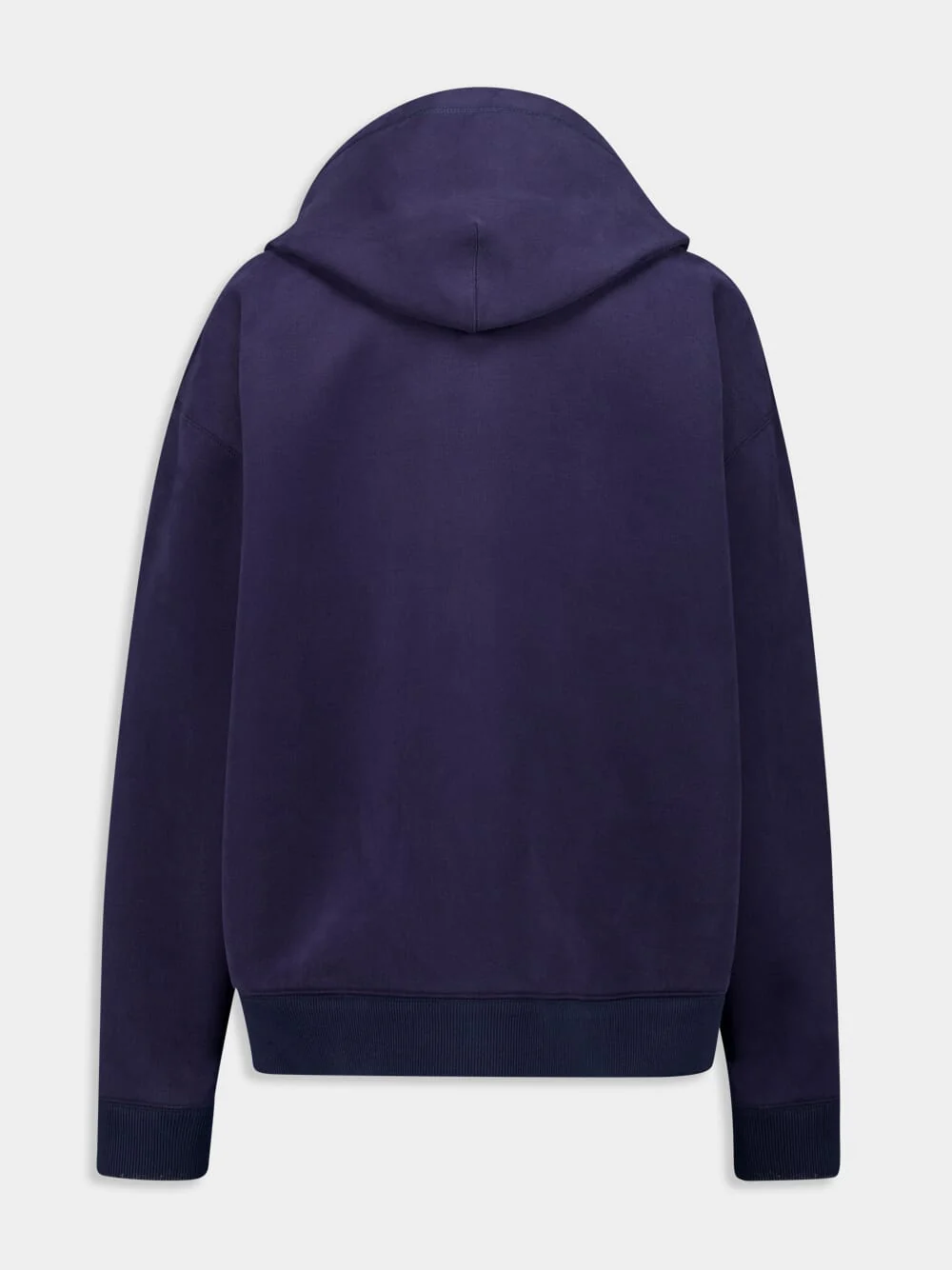 Navy Jersey Hoodie Jacket - Image 3