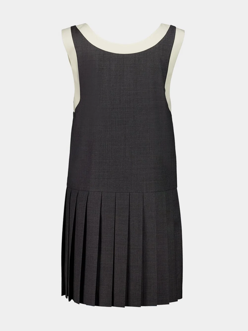 Slate Grey Grisaille Mini Dress - Image 3