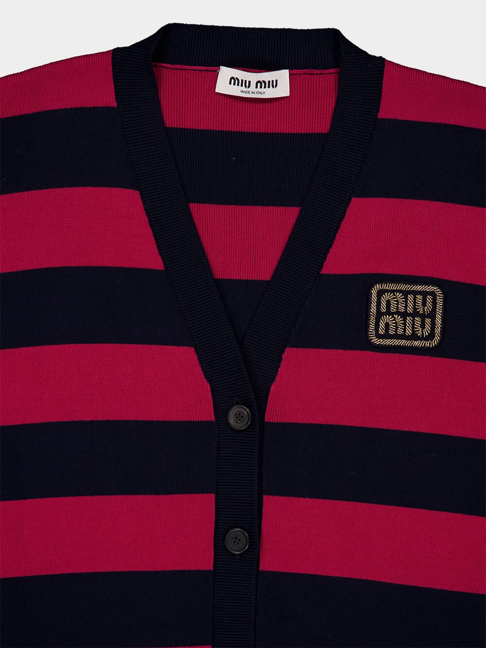 Striped Knit Cardigan - Image 5