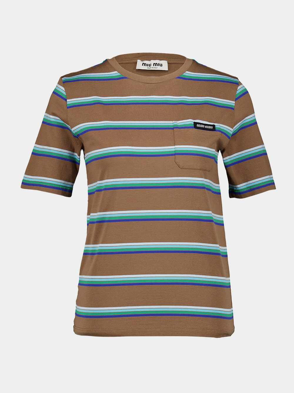 Striped Logo Jersey T-Shirt