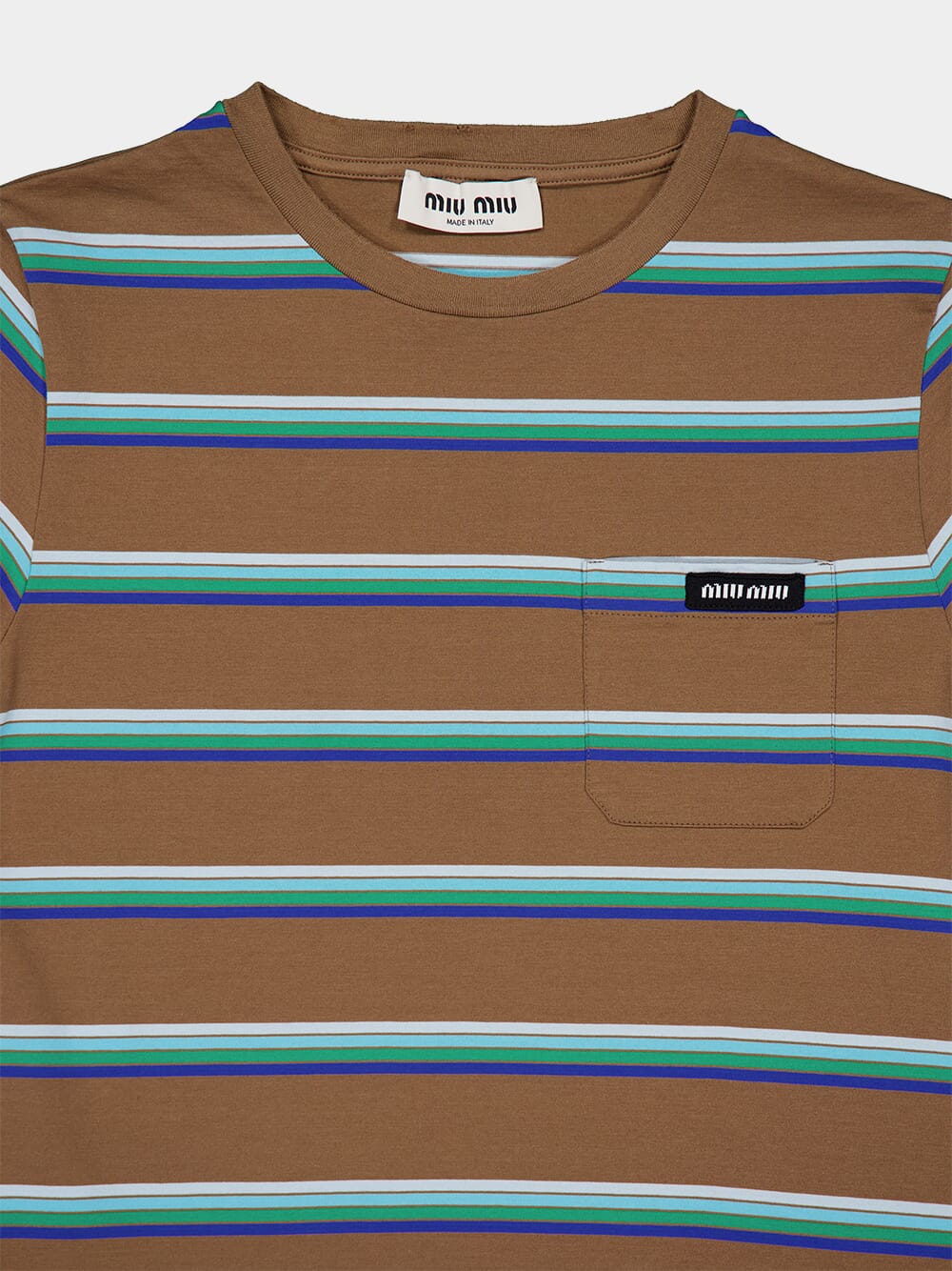 Striped Logo Jersey T-Shirt - Image 5