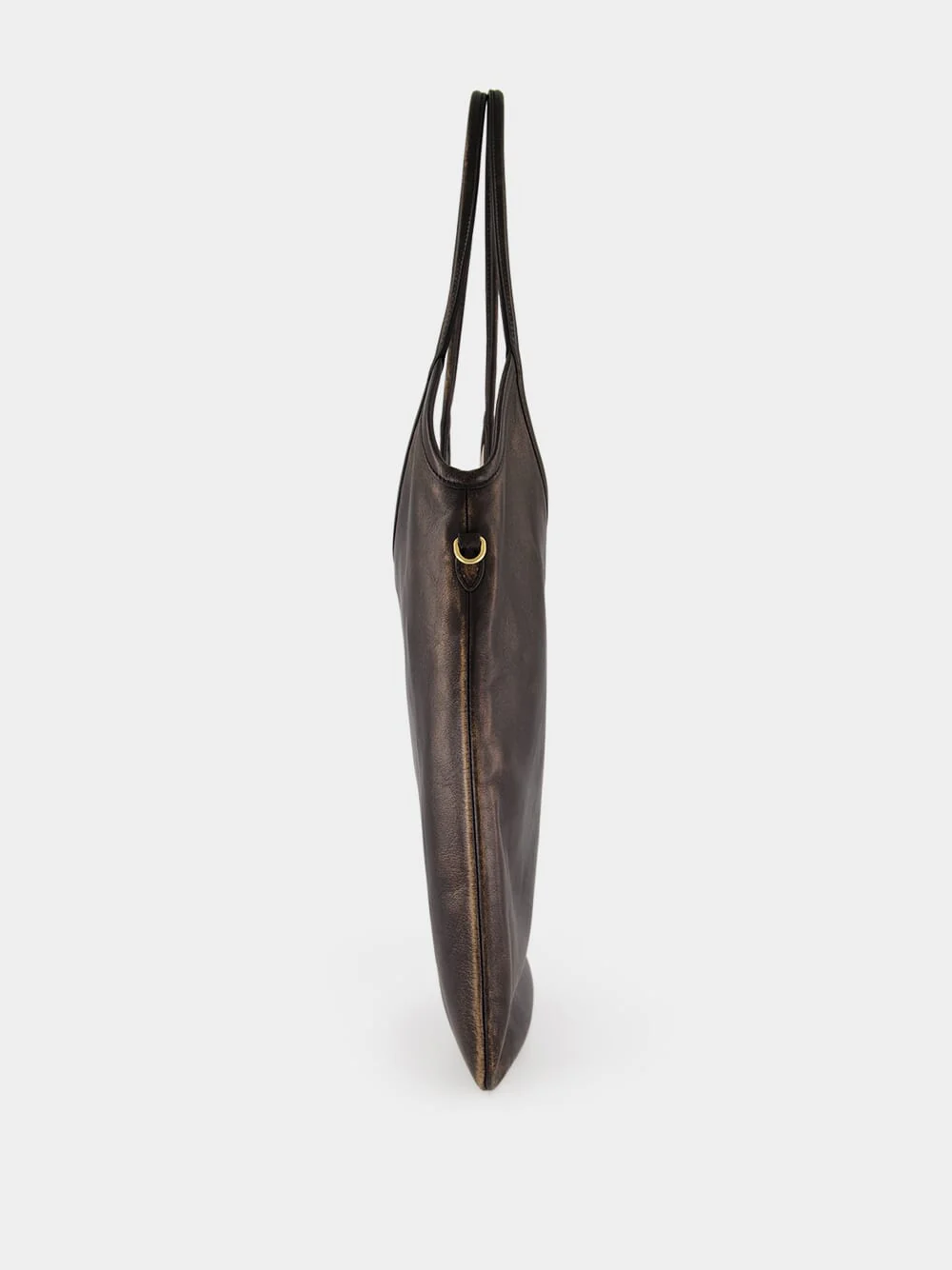Coffee Brown Ivy Leather Shoulder Bag - Image 3