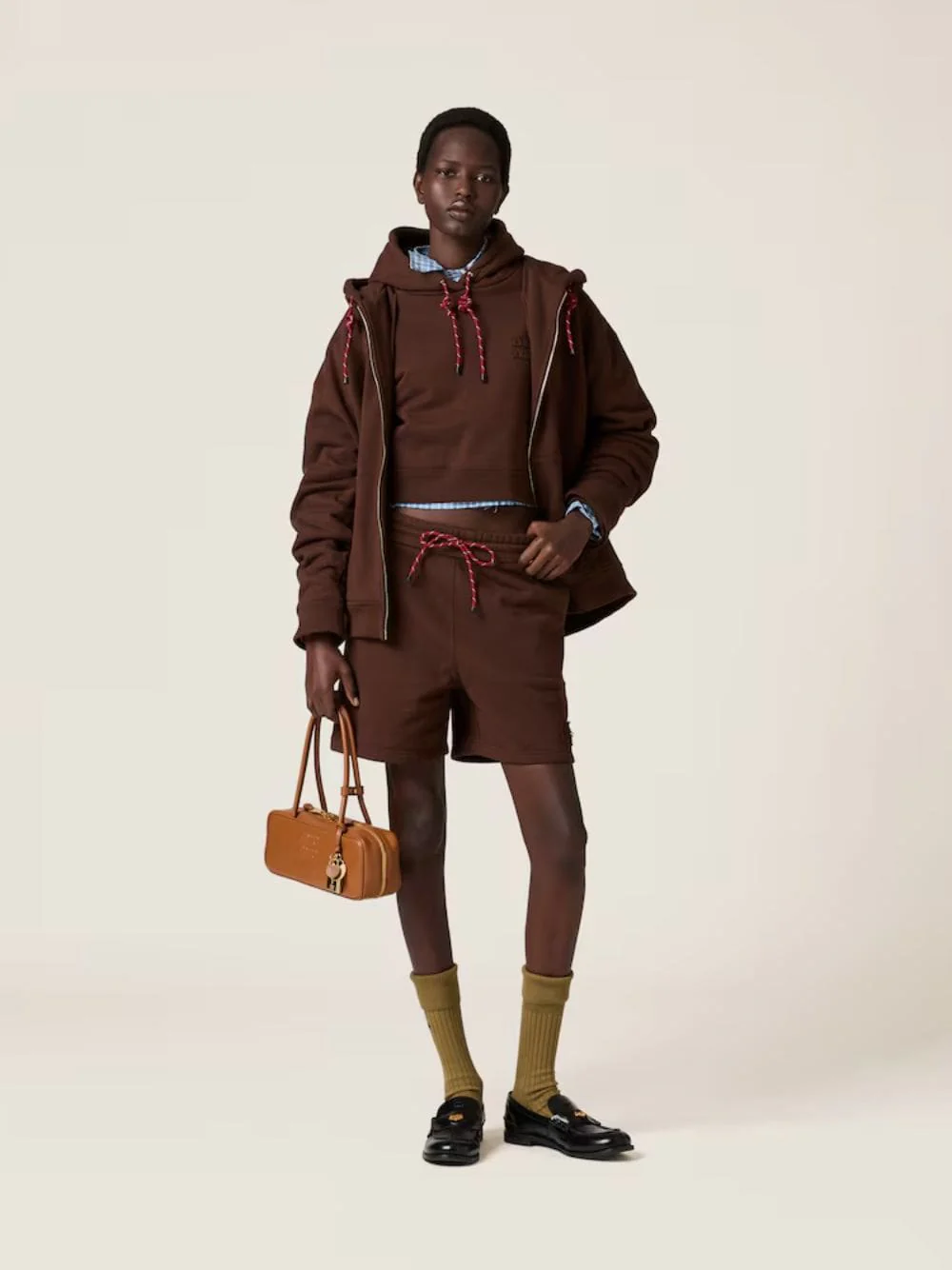 Cognac Leather Beau Top-Handle Bag - Image 2