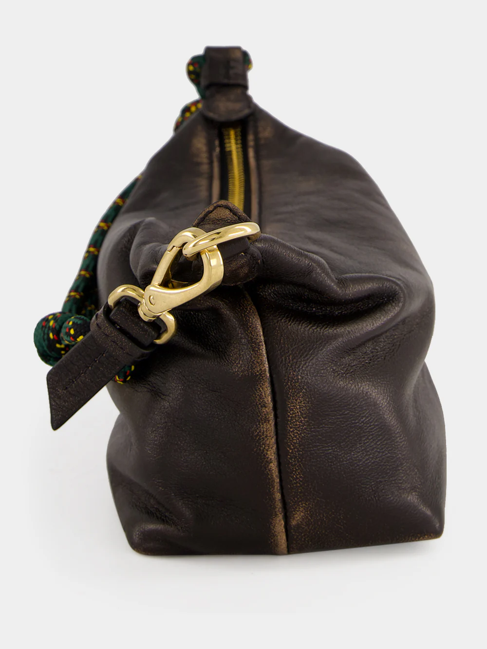 Coffee Brown Spirit Leather Pouch - Image 4