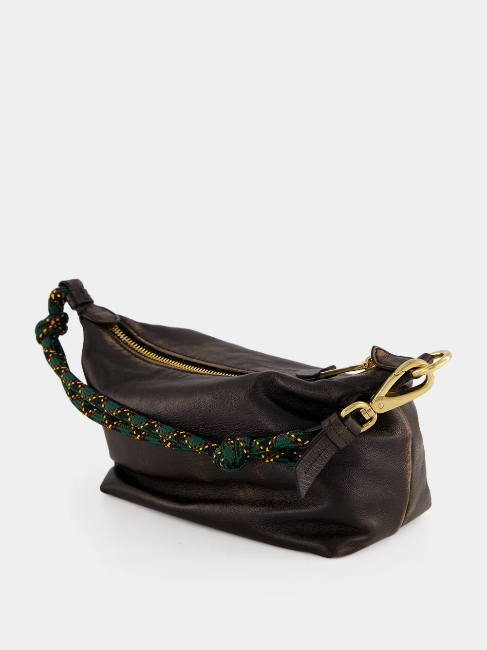 Coffee Brown Spirit Leather Pouch - Image 5