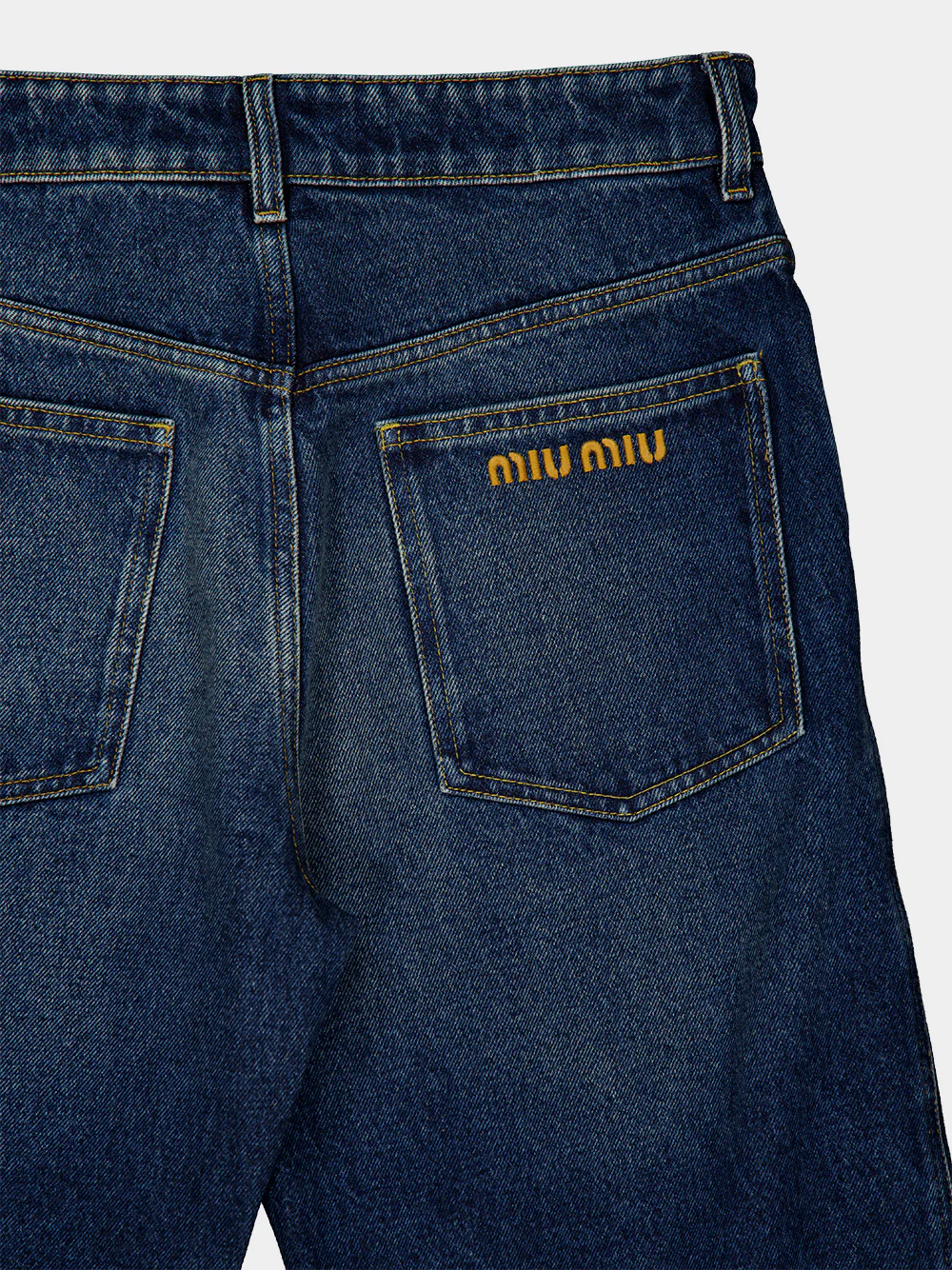 Navy High-Rise Loose Denim Jeans - Image 6
