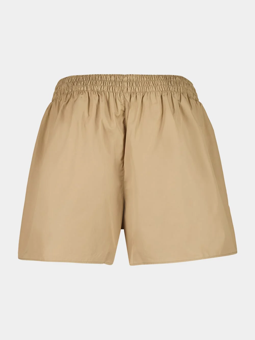 Kaki Poplin Cotton Poplin Shorts - Image 2