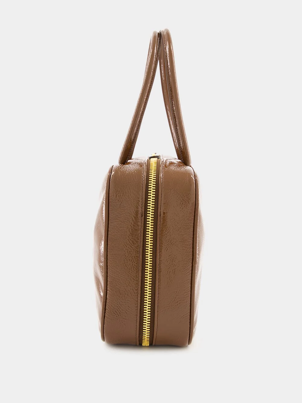 Palisander Naplak Patent Leather Bag - Image 3