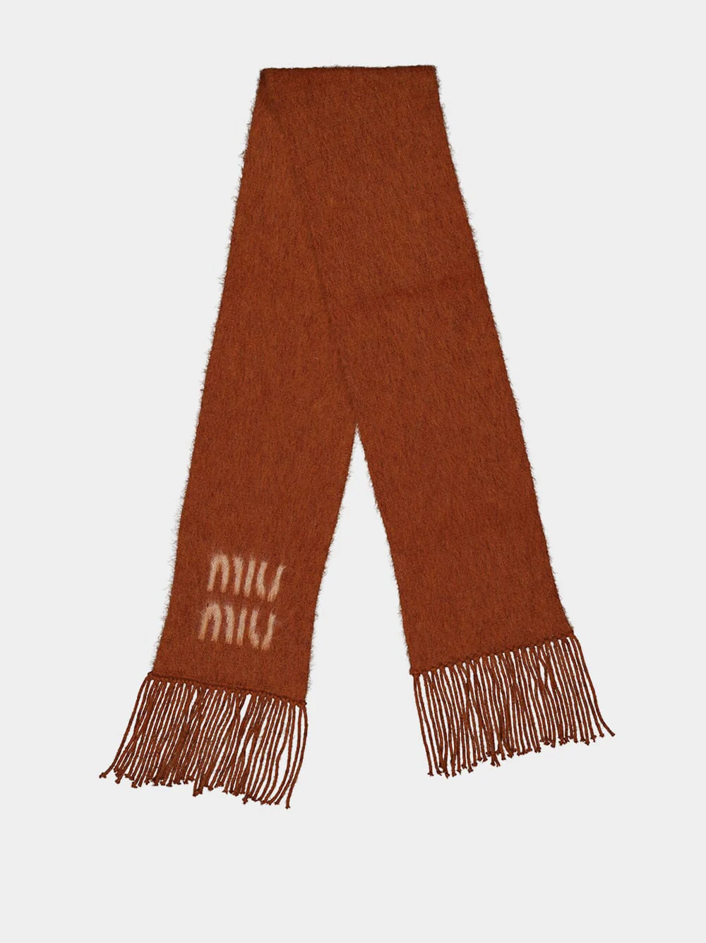 Ruggine Wool Mohair Scarf