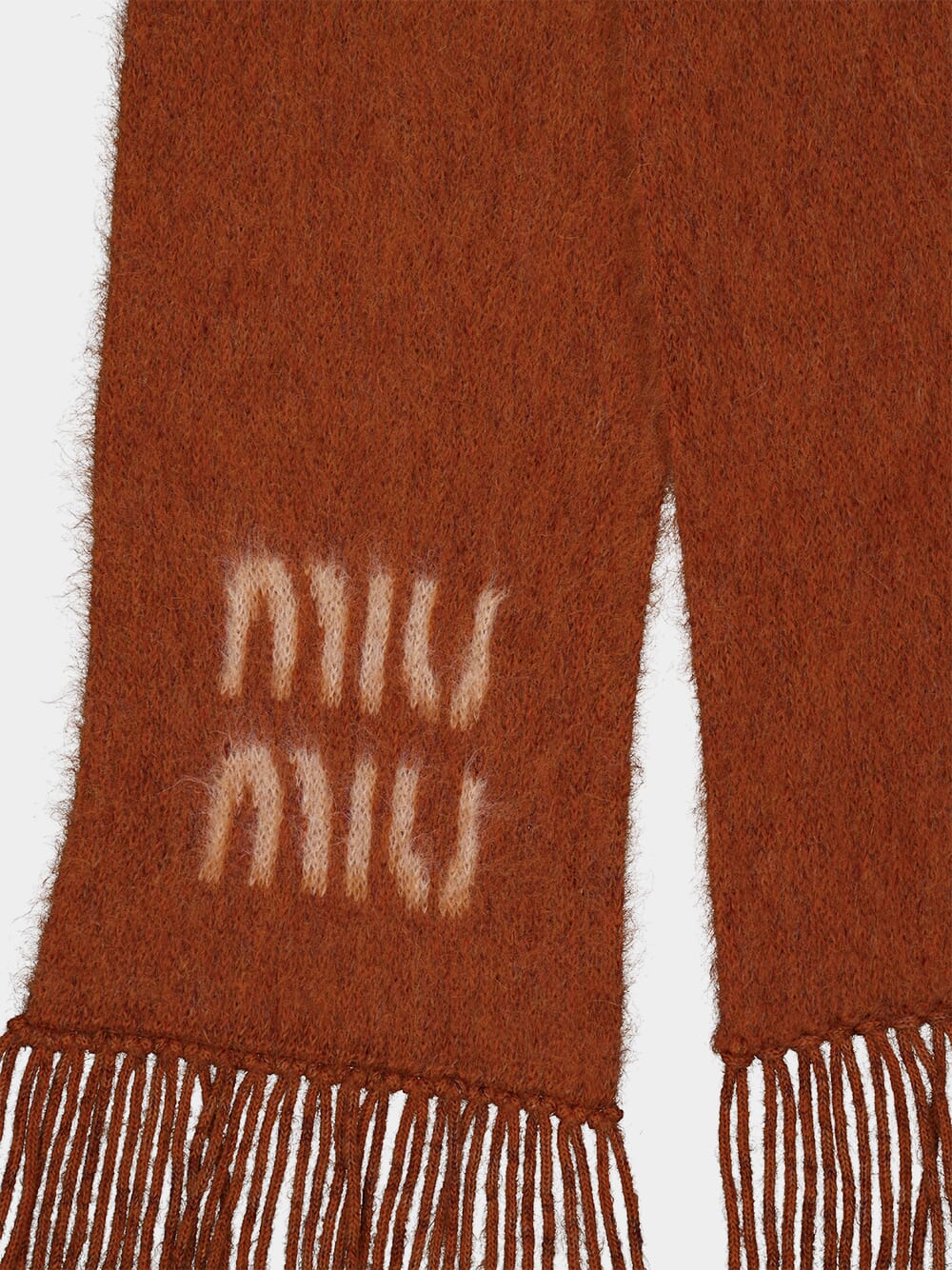 Ruggine Wool Mohair Scarf - Image 2