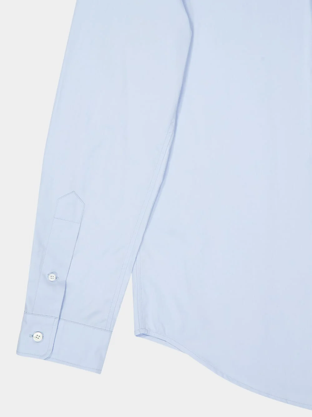 Sapphire Blue Poplin Button-Down Shirt - Image 4