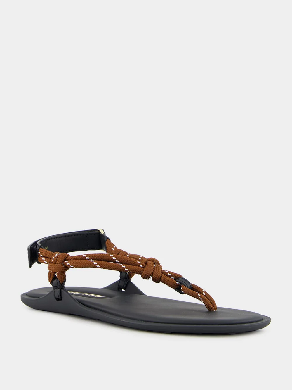 Tobacco Riviere Sandals in Rope - Image 3