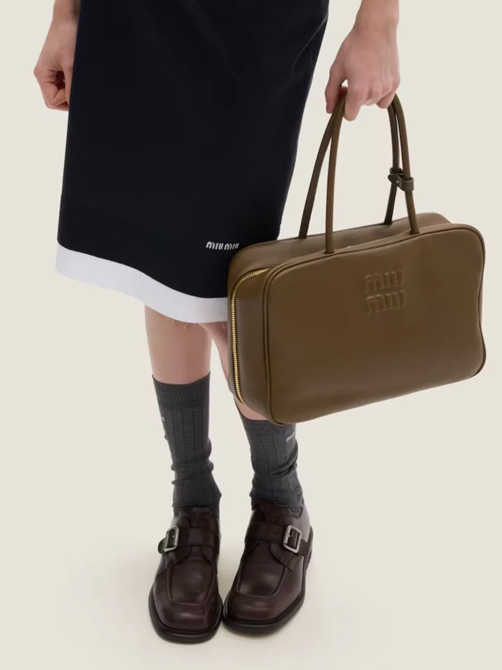 Tundra Leather Large Beau Bag - Image 4