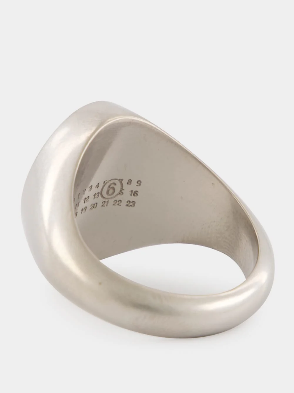 Brass Signet Ring With Engraved Detail - Image 3