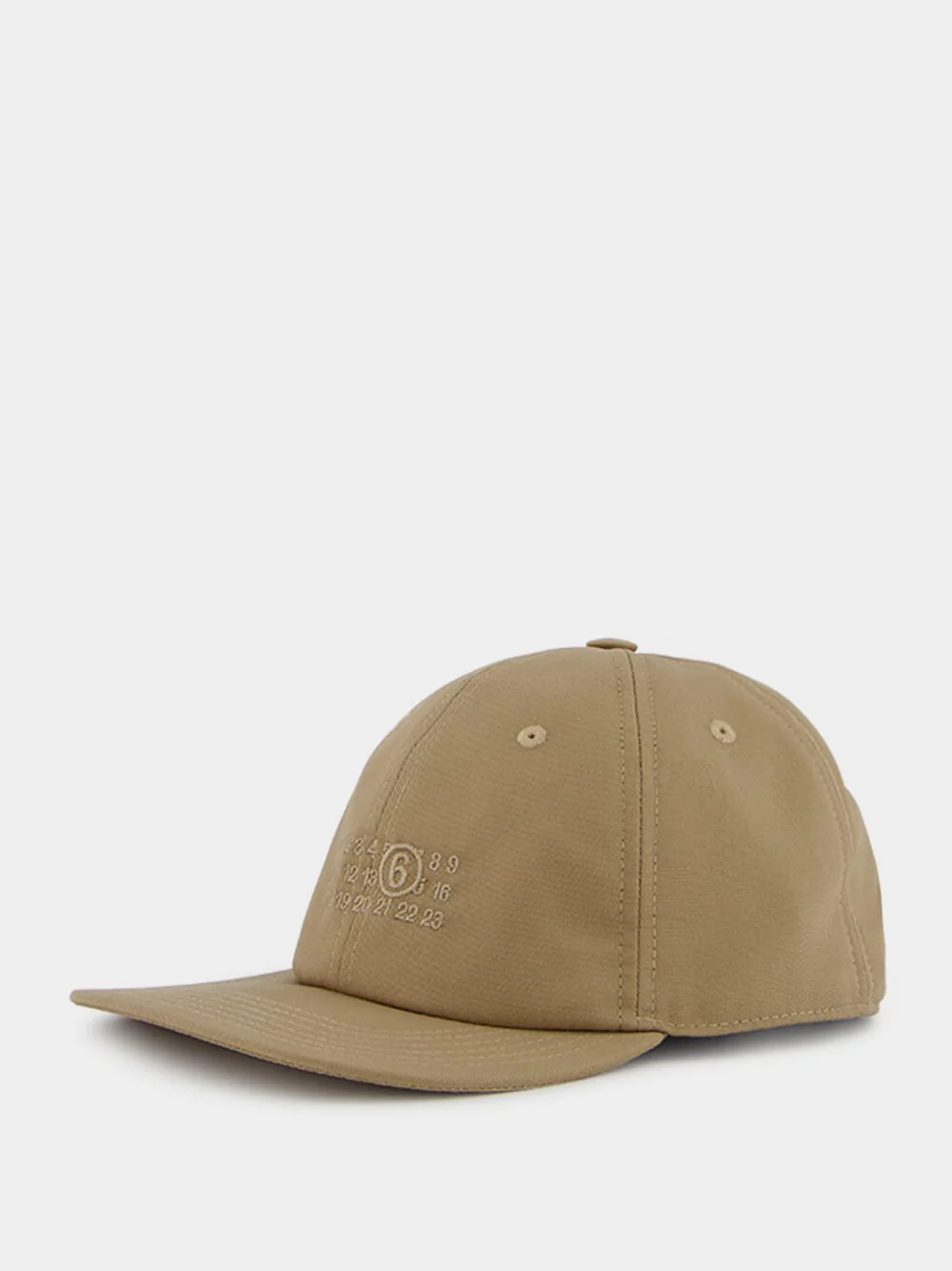 Numeric Signature Beige Cap