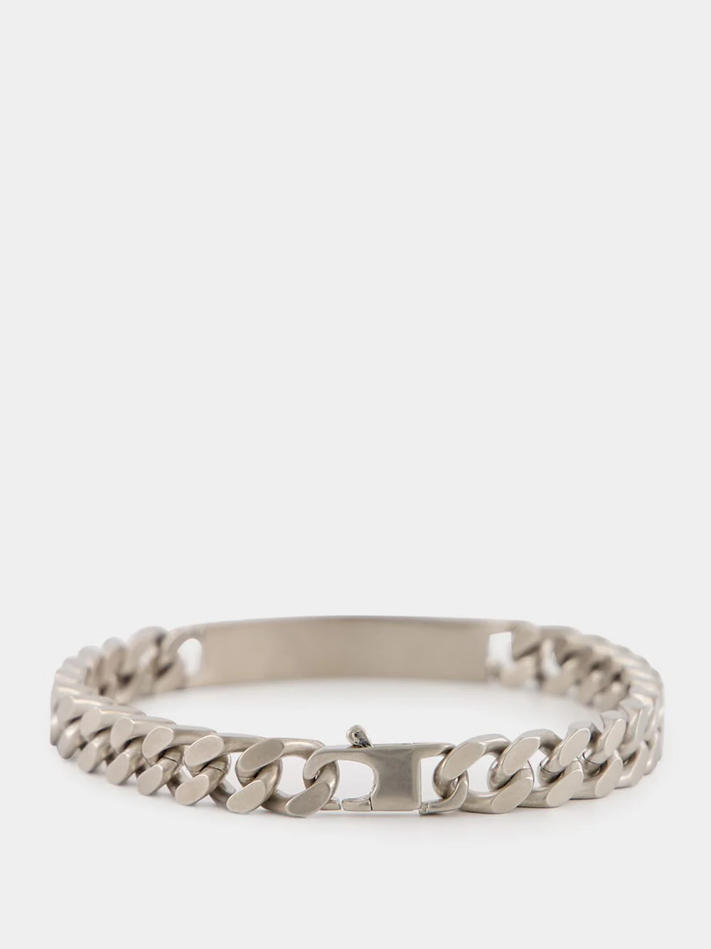 Silver Classic Chain Bracelet - Image 2