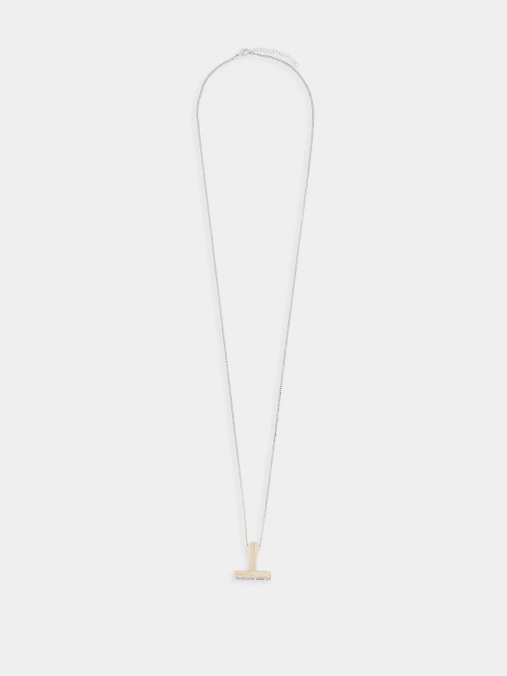 Stamp Pendant Necklace