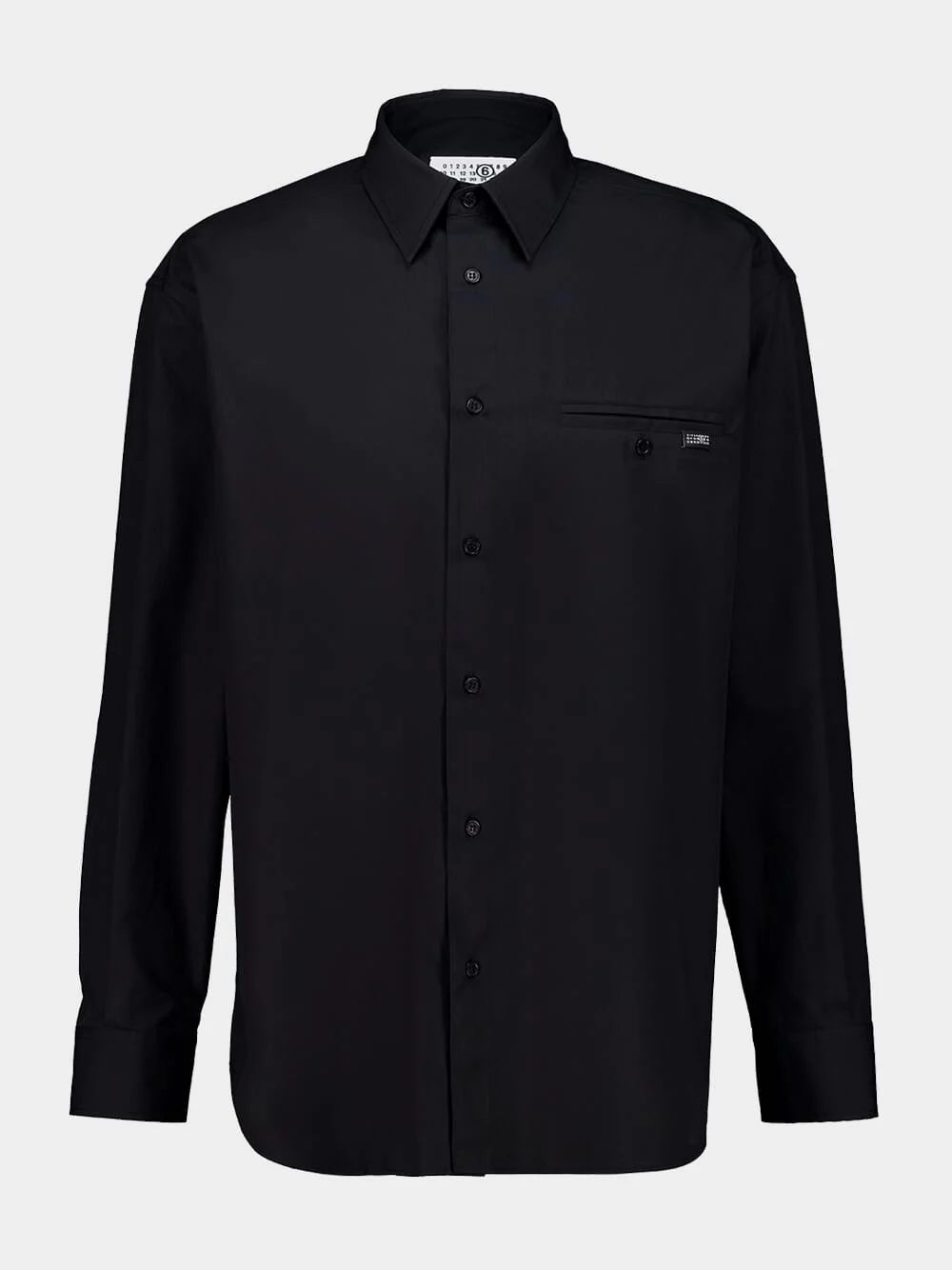 Anthracite Tailored Cotton Shirt