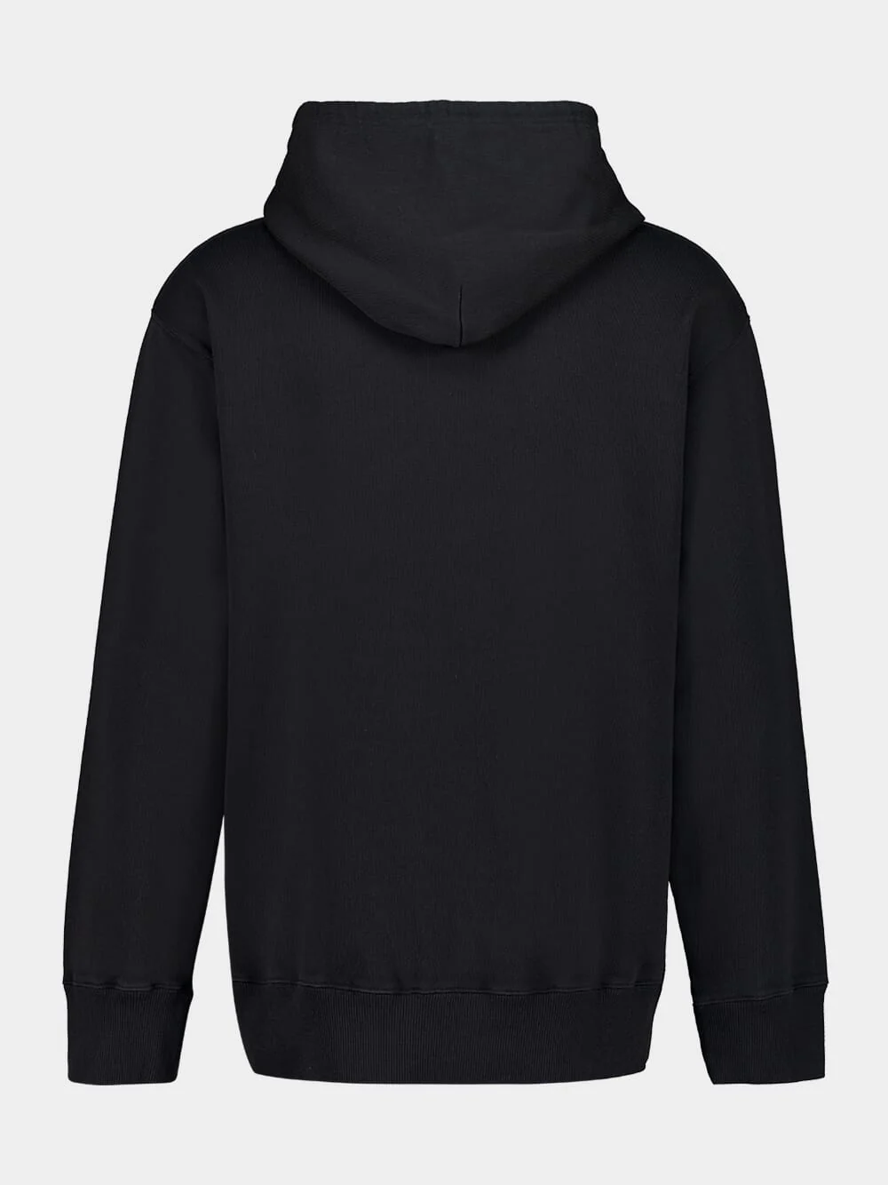 Black Hooded Sweatshirt with Numeric Logo - Image 3