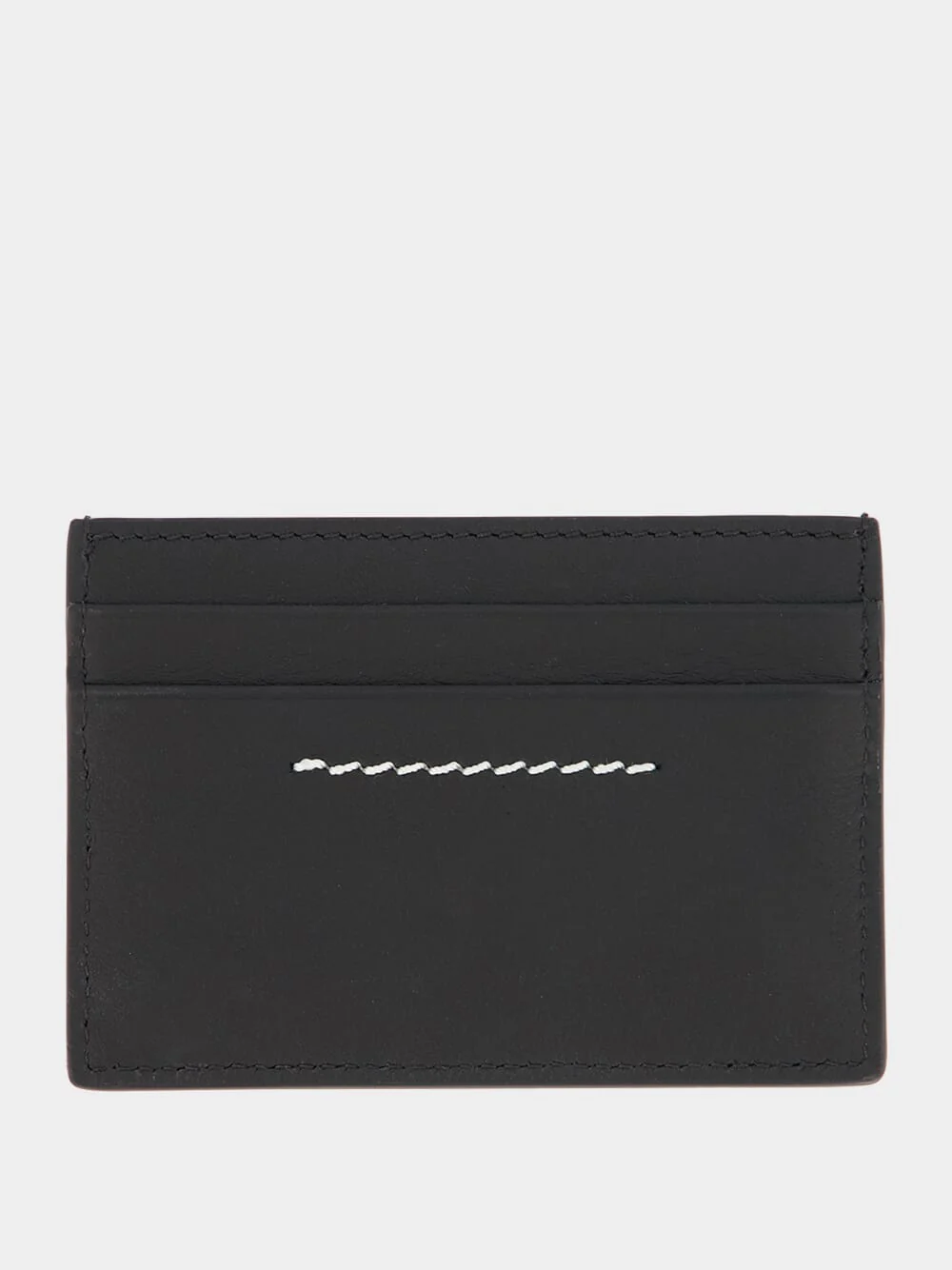 Black Leather Numeric Card Holder - Image 2