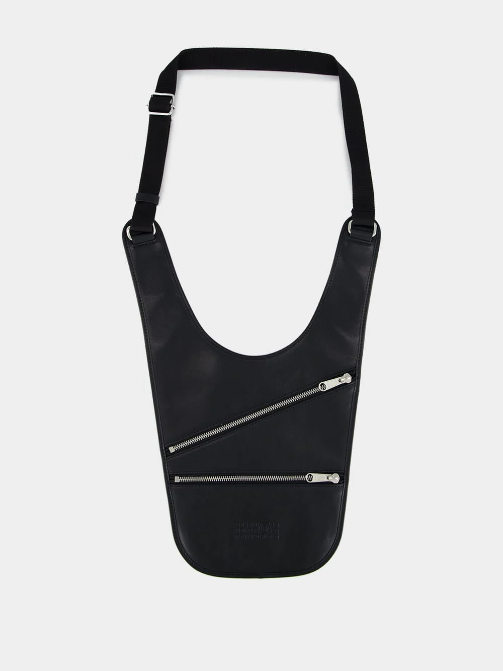 Black Leather Shoulder Bag - Image 5