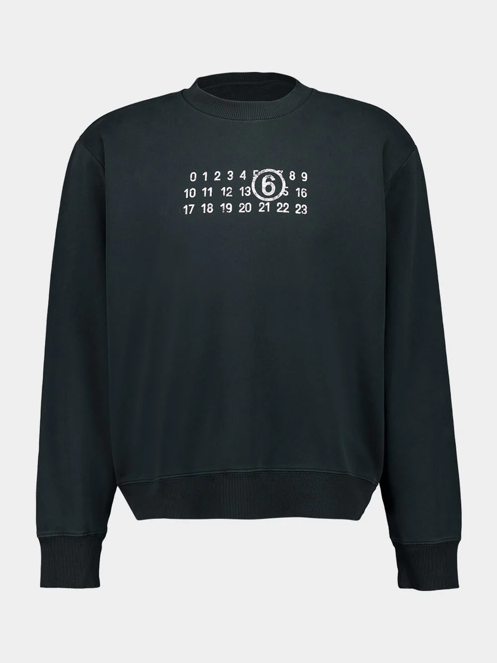 Black Numeric Sweatshirt - Image 2