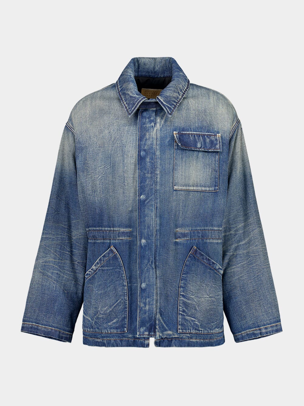 Blue Insulated Denim Jacket