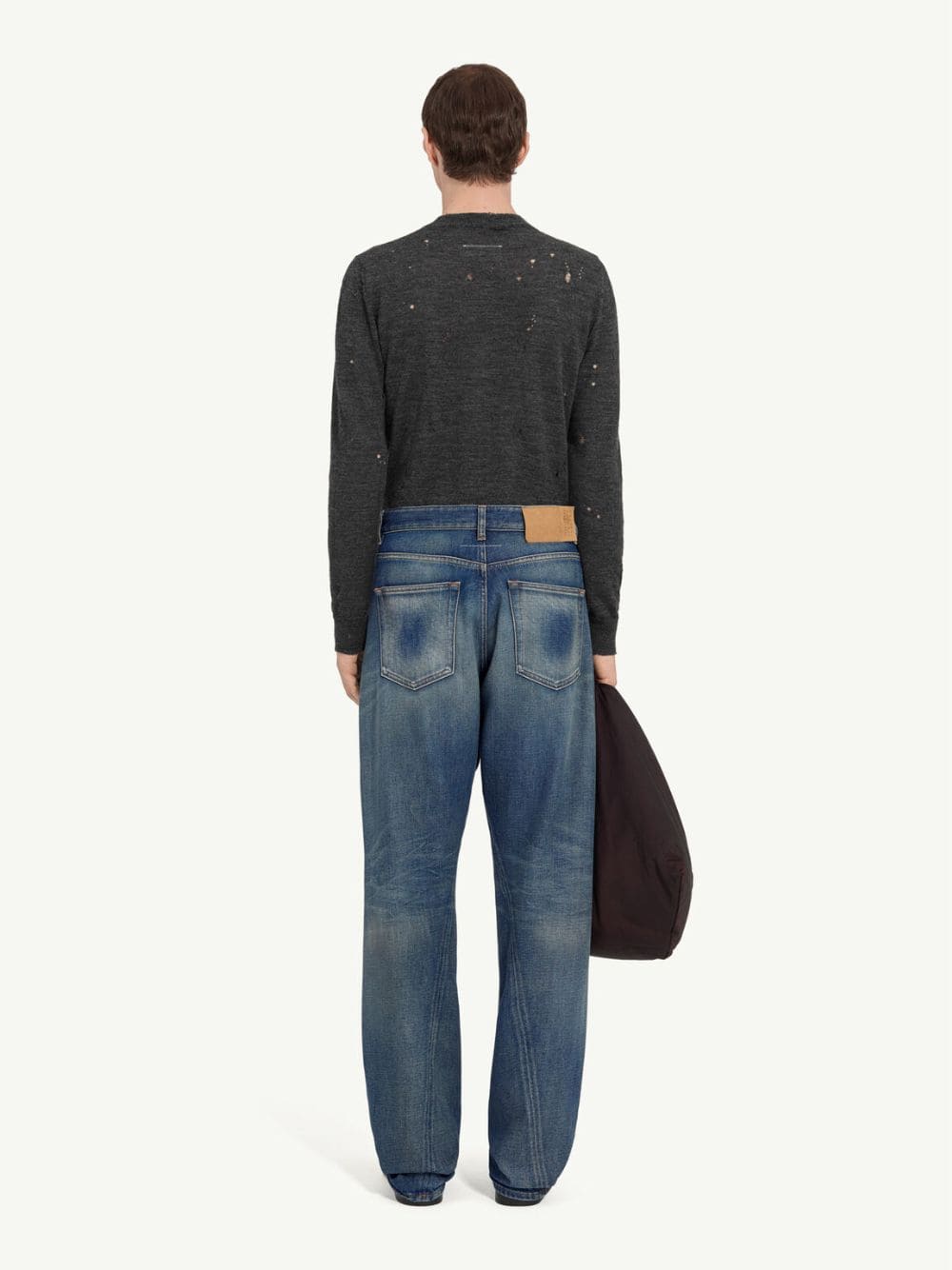 Blue Wide-Leg Jeans - Image 4