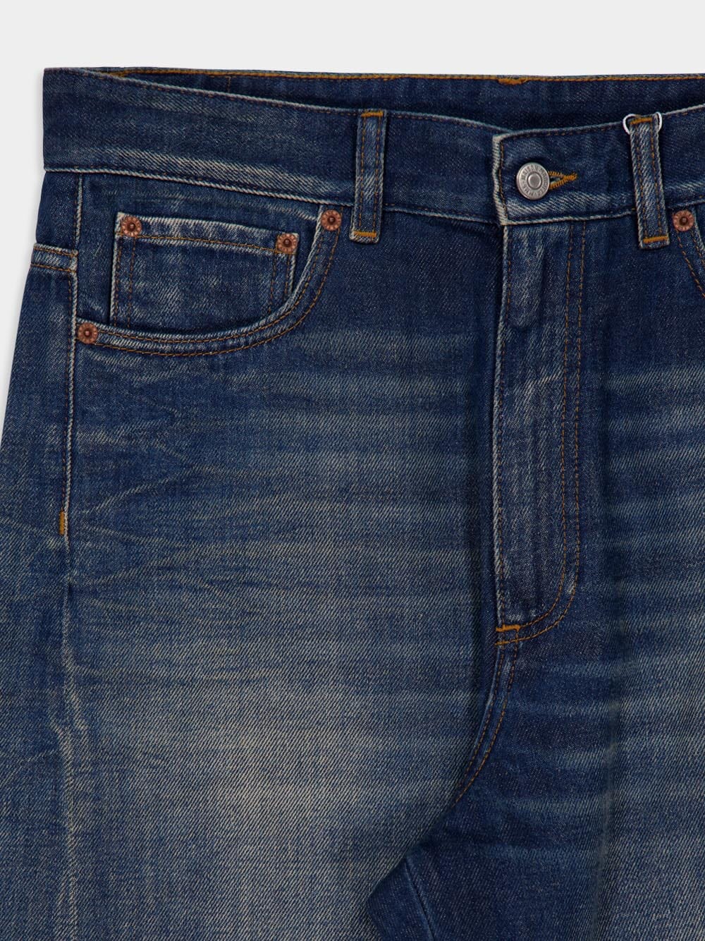 Blue Wide-Leg Jeans - Image 5