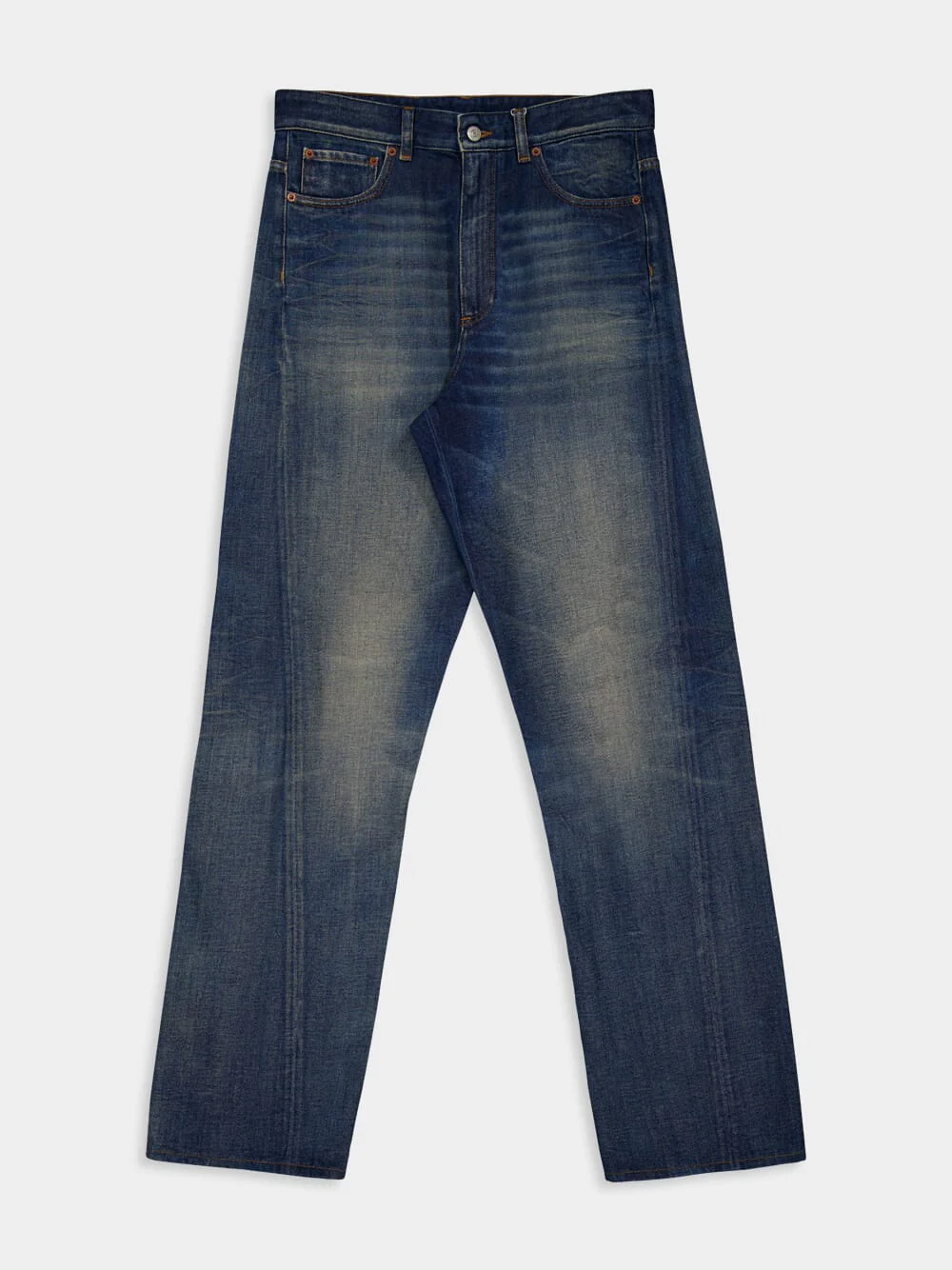 Blue Wide-Leg Jeans - Image 7