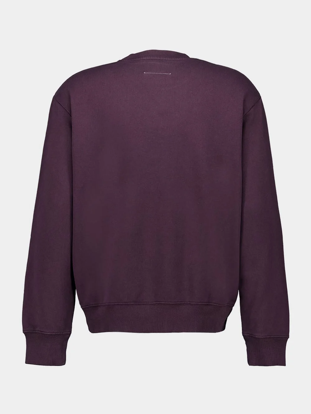 Dark Purple Jersey Sweatshirt - Image 2