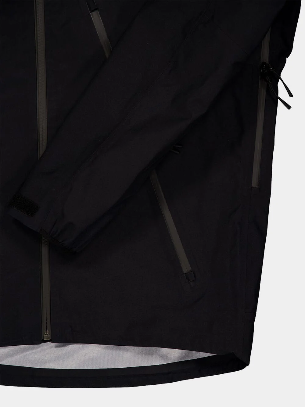 Deep Black GORE-TEX Hooded Windbreaker - Image 6
