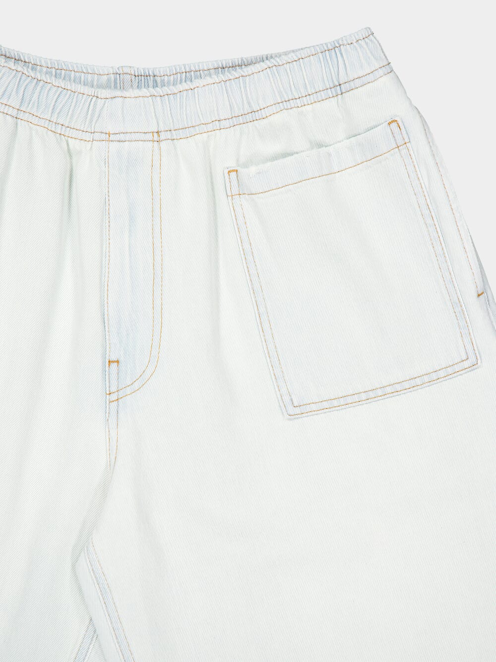 Oversized Denim Bermuda Shorts - Image 3